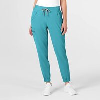 Pantaloni uniforma medicala, WonderWink Renew, 5234-TEAL