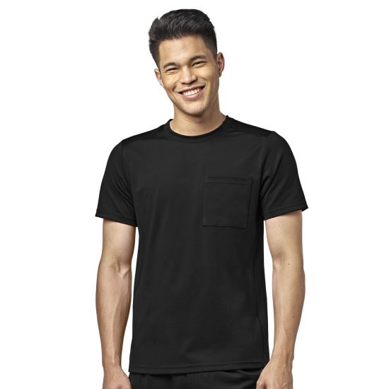 Bluza uniforma medicala, WonderWink Moto, 6699-BLAC