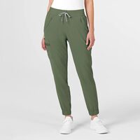 Pantaloni uniforma medicala, WonderWink Renew, 5234-OLIVE