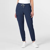 Pantaloni uniforma medicala, WonderWink Renew, 5234-NAVY