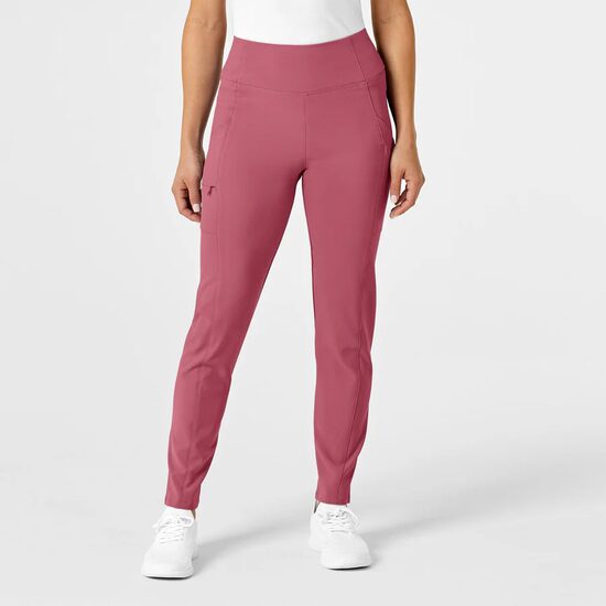 Pantaloni uniforma medicala, WonderWink Renew, 5134-ROSE