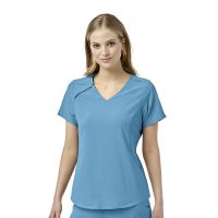 Bluza uniforma medicala, WonderWink Renew, 6234-BAY BLUE