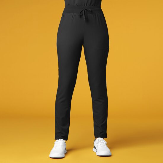 Pantaloni uniforma medicala, WonderWink Thrive, 5222-BLAC