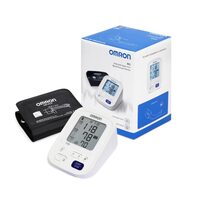 Tensiometru de brat Omron M3, digital, automat, manseta Easy Cuff (22 - 42cm), alb