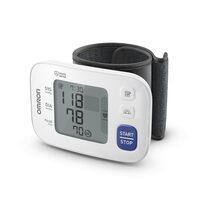 Tensiometru de incheietura digital, Omron RS4, indicator zona cardiaca, automat, 60 memorii