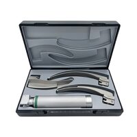Set laringoscop Riester ri-integral Macintosh F.O. cu acumulator si incarcator, lame 2, 3, 4  8120