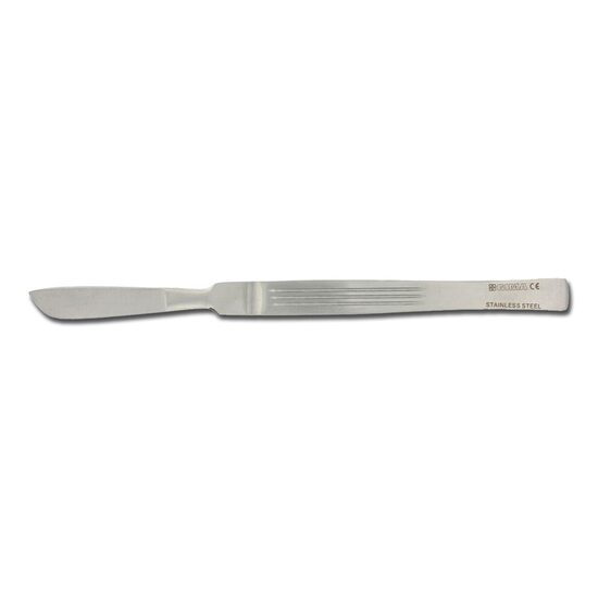 Bisturiu monobloc, lama curba 17.5cm