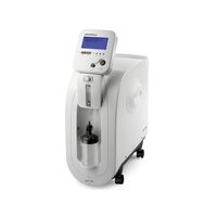 Concentrator oxigen portabil Gima 5L, aparat de respirat cu oxigen, zgomot redus, ecran LCD, alarma si filtru