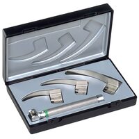 Laringoscop Macintosh ri-modul baby LED 2.5V cu maner de tip AA si lame 0,1 2 8093