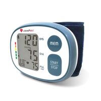 Tensiometru digital pentru incheietura mainii, LCD 3, compact, portabil, 2 utilizatori x 300 memorii
