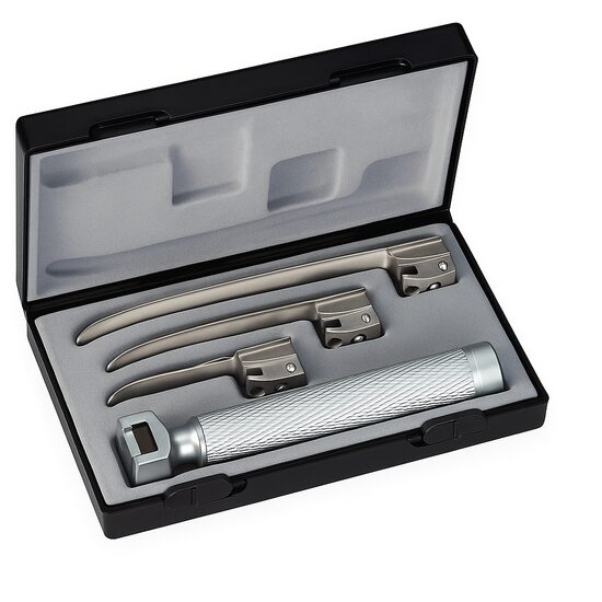 Laringoscop Miller ri-standard baby cu maner AA, lame 0,1,2, 7071