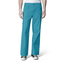 Pantaloni uniforma medicala, WonderFLEX, barbat, turcoaz