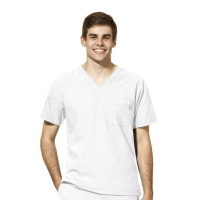Bluza uniforma medicala, W123, 6355-WHIT