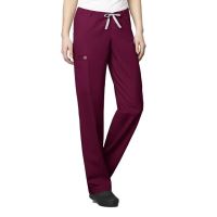 Pantaloni uniforma medicala, WonderWORK 500T, unisex, visiniu