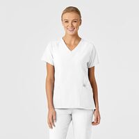 Bluza uniforma medicala, W123, 6155-WHIT