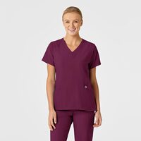 Bluza uniforma medicala, W123, 6155-WINE