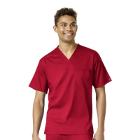 Bluza uniforma medicala, WonderWink PRO, barbat, rosu
