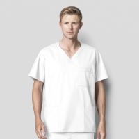 Bluza uniforma medicala, WonderWORK, 103A-WHIT