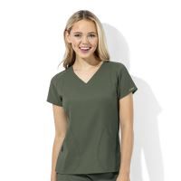 Bluza uniforma medicala, WonderTECH, dama, olive