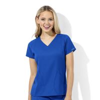 Bluza uniforma medicala, WonderTECH, dama, albastru