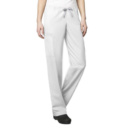 Pantaloni uniforma medicala, WonderWORK 500T, unisex, alb