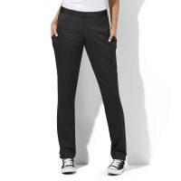 Pantaloni uniforma medicala, WonderTECH, dama, negru