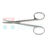 Foarfeca disectie BABY LEXER curba, varf bont 10 cm