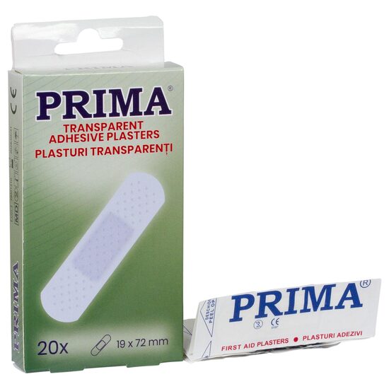 Plasturi transparant 20buc 19x72mm
