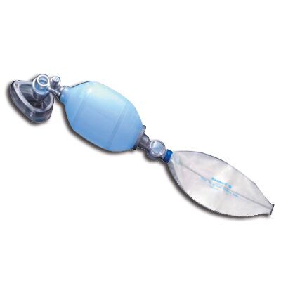 Kit balon resuscitare pentru adulti, din silicon 