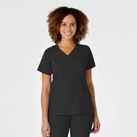Bluza uniforma medicala, W123, 6455-BLAC