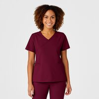 Bluza uniforma medicala, W123, 6455-WINE