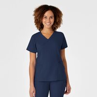 Bluza uniforma medicala, W123, 6455-NAVY