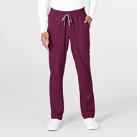 Pantaloni uniforma medicala, WonderWink Renew, 5434-WINE