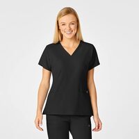 Bluza uniforma medicala, W123, 6555-BLAC