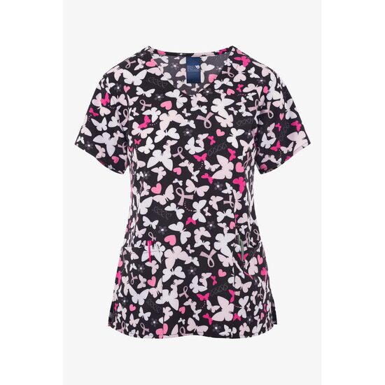 Bluza uniforma medicala, WonderWink Zoe+Chloe PNKF