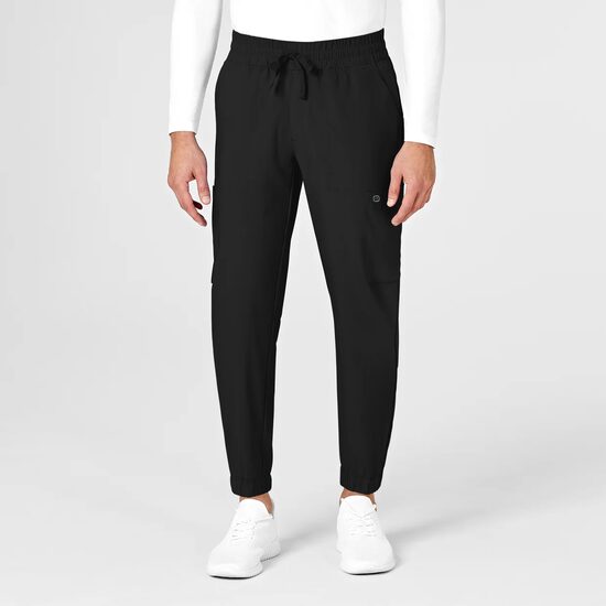 Pantaloni uniforma medicala, W123, 5655-BLAC