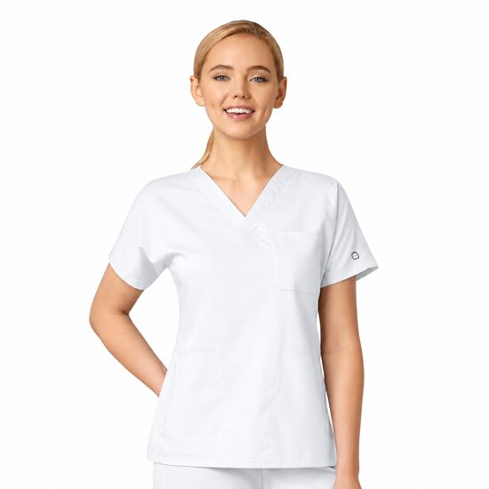 Bluza uniforma medicala, Wink PRO, 6719-WHITE S