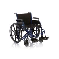 Carucior cu rotile pliabil, din otel, buzunar pentru documente, cotiere si suport picioare detasabile, 200kg, CP300-50