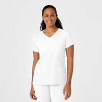 Bluza uniforma medicala, W123, 6755-WHIT