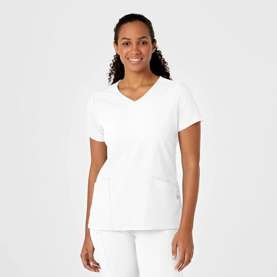 Bluza uniforma medicala, W123, 6755-WHIT
