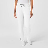 Pantaloni uniforma medicala, WonderWink PRO, 5519-WHIT