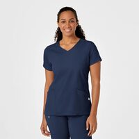 Bluza uniforma medicala, W123, 6755-NAVY