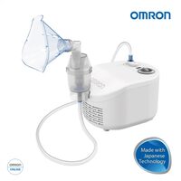 Aparat aerosoli/Nebulizator cu compresor, medical, Omron C101, pentru copii si adulti, 12ml