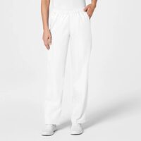 Pantaloni uniforma medicala, Wink WonderWork, 501-WHIT