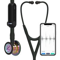 Stetoscop Littmann Electronic Core Digital 8572 Black Rainbow