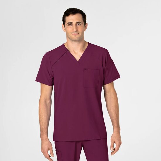 Bluza uniforma medicala, Wink Renew, 6034-WINE