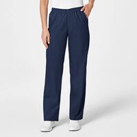 Pantaloni uniforma medicala, Wink WonderWork, 501-NAVY