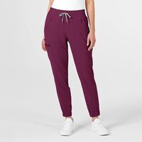 Pantaloni uniforma medicala, WonderWink Renew, 5234-WINE