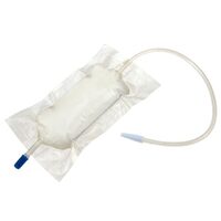 Punga urinara cu prindere picior, 500 ml, cu supapa antireflux, sterila