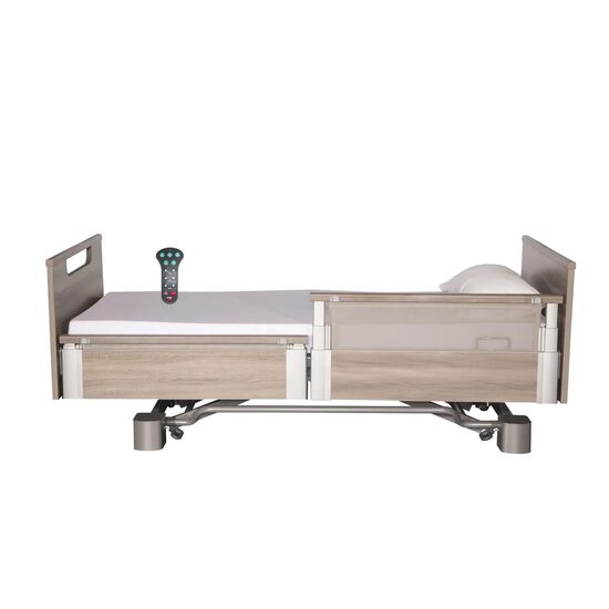 Pat medical, ingrijire la domiciliu, electric, cu telecomanda, 4 motoare, inaltime reglabila 23cm-80cm, 225kg, FMB First Standard